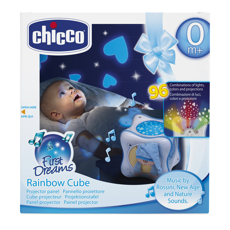 Chicco | Rainbow Cube Projector - Blue