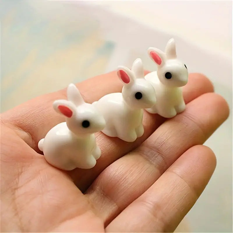 White Rabbit Figurine
