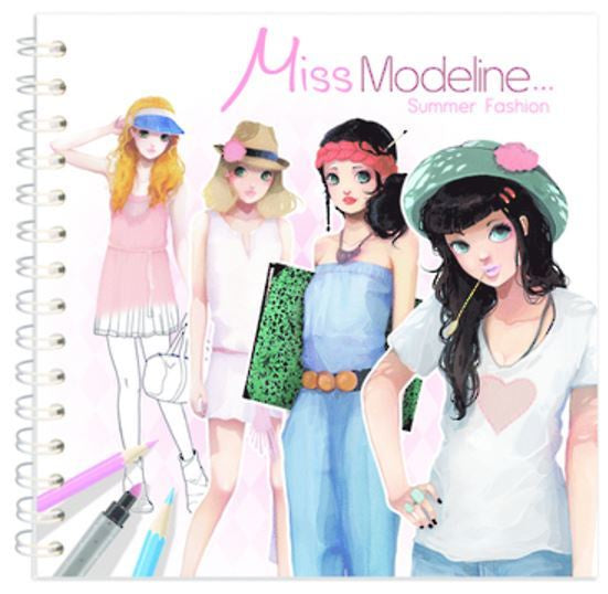 Miss Modeline Notebook - Summer Fashion
