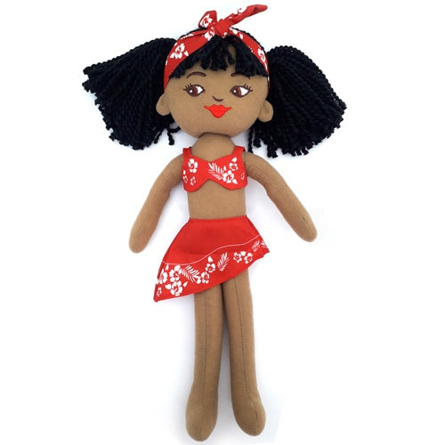 NZ Pacifika Girl - Soft Doll RRP $24.99
