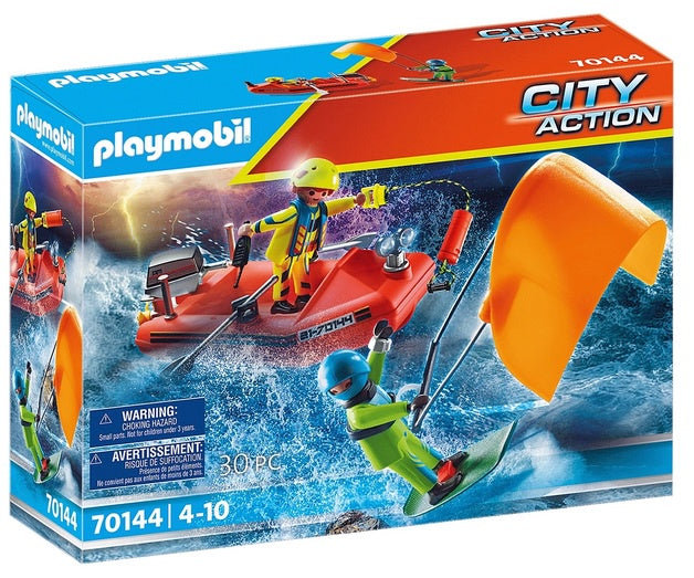 Playmobil | Kitesurfer Rescue Speedboat