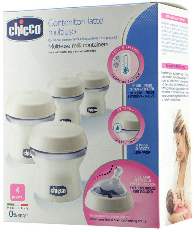 Chicco | Multi-Use Milk Containers