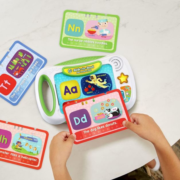 Leapfrog Slide to read ABC Flashcards