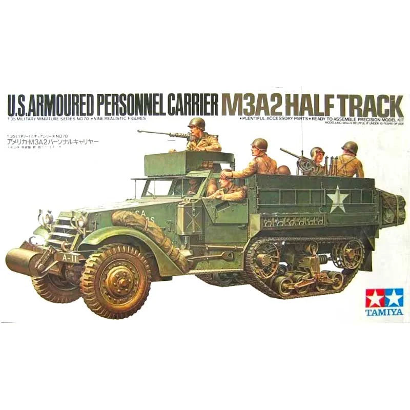 Tamiya 1/35 US Armoured Personnel Carrier M3A2 Half Track