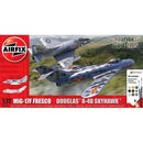 Airfix MiG-17F Fresco & Douglas A-4B Skyhawk Set, 1:72 Scale