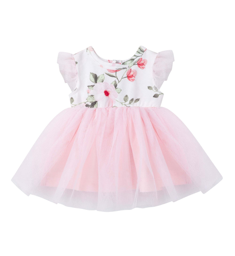 Penny Floral DOLL DRESS - PINK