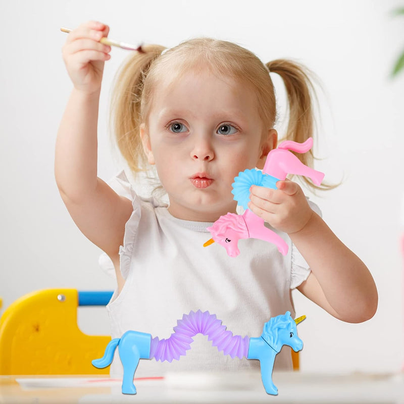Kids Unicorn - Stretchy Toy With Light - 12cm RRP $3.99
