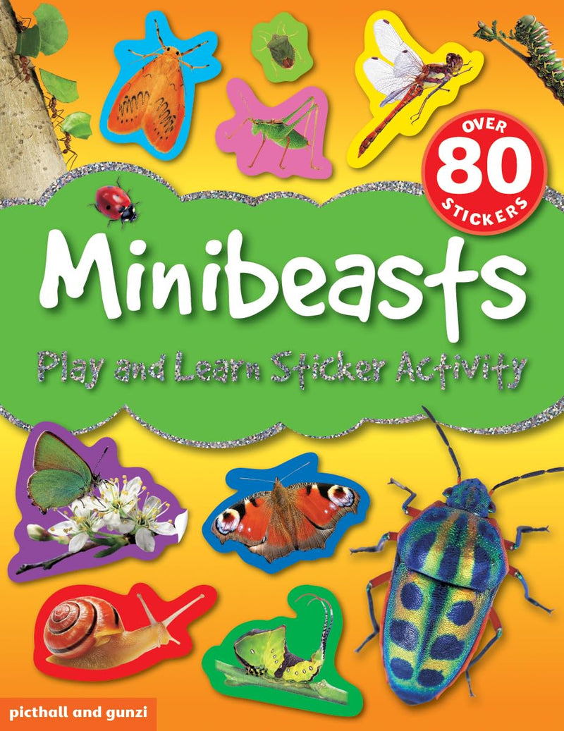Play and Learn Sticker Activity - Minibeasts