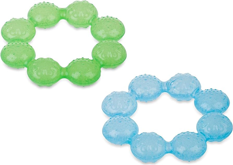 Nuby IcyBite Soothing Ring Teether - Asstd Colours