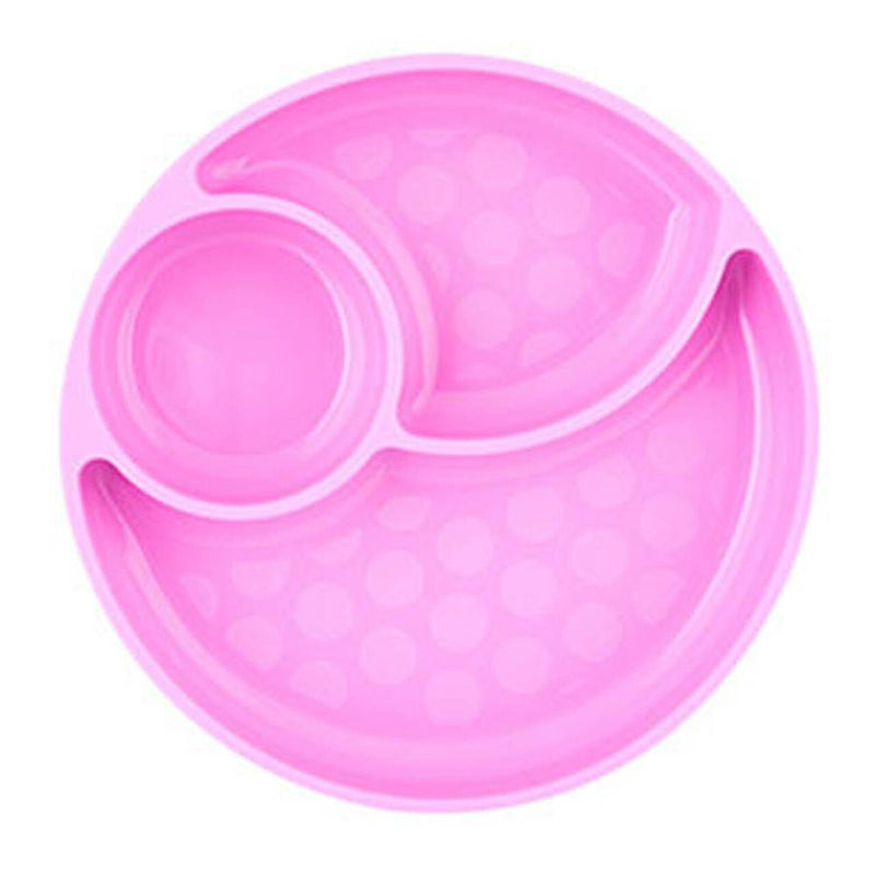 Chicco | Silicone Divided Plate - Pink