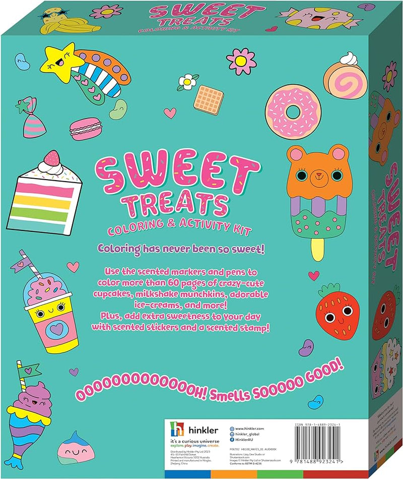 Kaleidoscope: Sweet Treats Coloring & Activity Kit