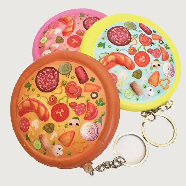 Pizza Squishy Keyring- Assorted RRP $5.99