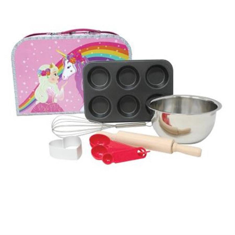 Pink Poppy Princess & The Unicorn Baking Set in Carry Case RRP $49.99