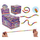 Fidget Noodle Stretchy Rainbow 3pcs 30cm
