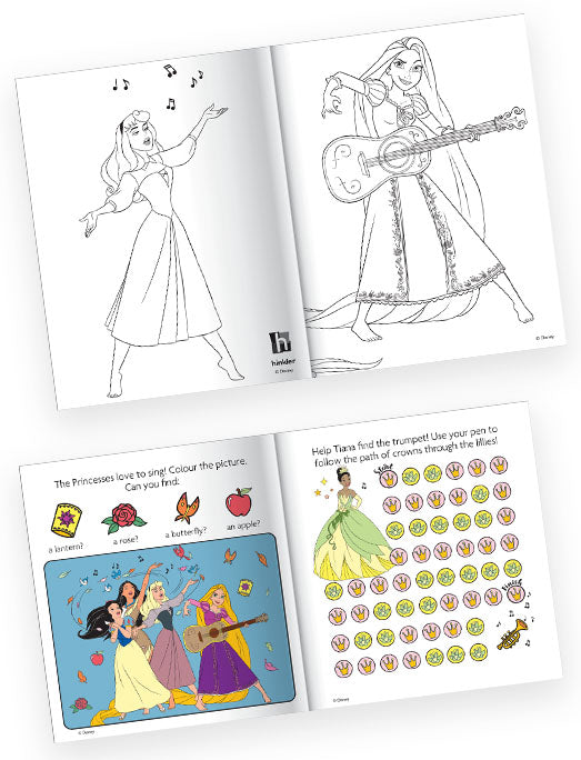 INKredibles | Disney Princess Mess-Free Activity Kit RRP $34.99