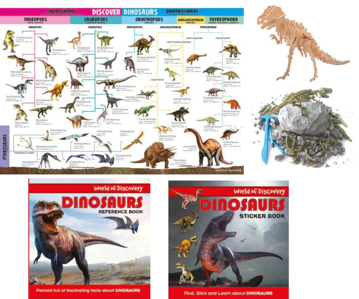World Of Discovery Dinosaur Boxset