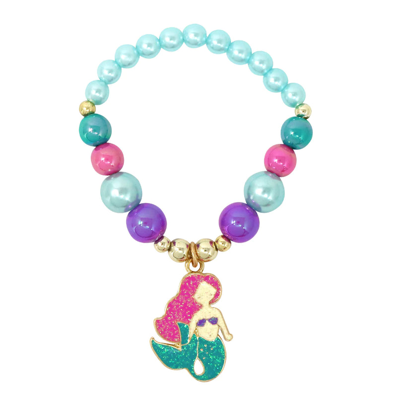 Pink Poppy | Shimmering Mermaid Bracelet