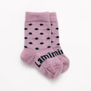 Lamington | Merino Baby Socks Crew- Thistle