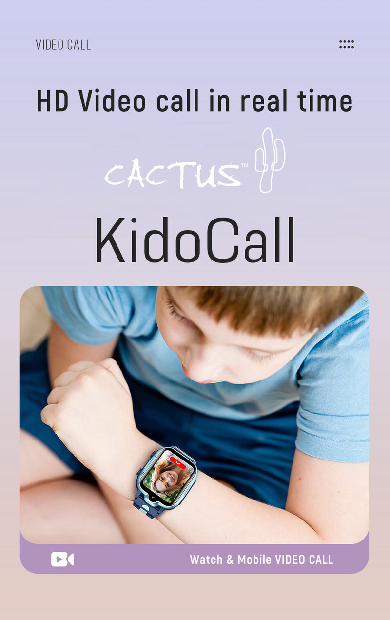 CACTUS | KidoCall Smart Watch - CAC-141-M05 Pink