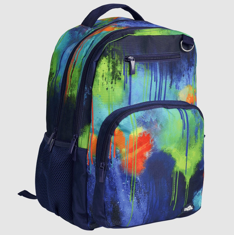 Spencil | Big Kids Backpack - Colour Drip