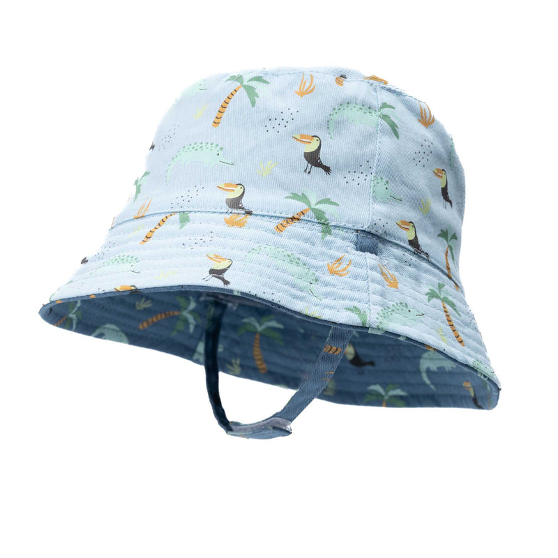 Hi-Hop | Croc/Bird Reversible Bucket Hat