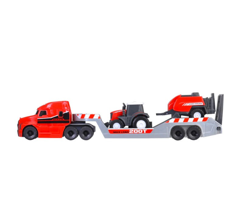 Dickie Toys | Micro Farm Truck with MF Tractor