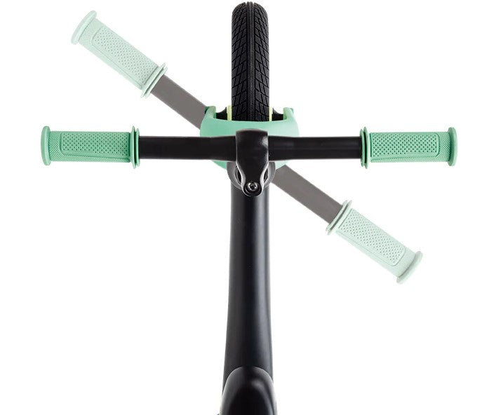 Hape | Shock-Absorbing Balance Bike - Green & Black