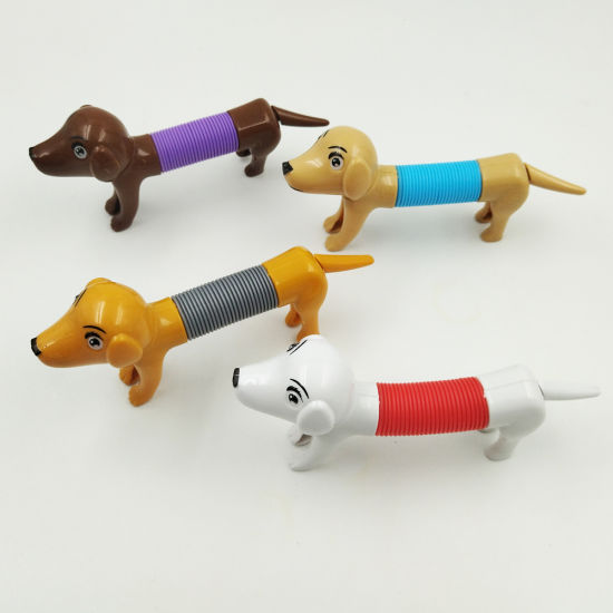 Kids Dog light Up - Stretchy Toy - 12cm RRP $3.9