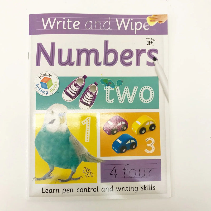 Hinkler  | Write And Wipe - Numbers