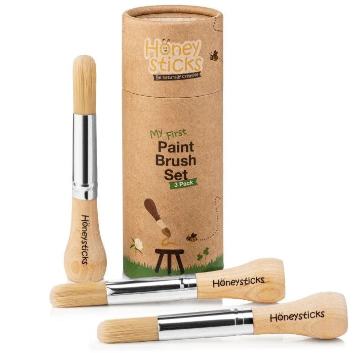 Honeysticks | My First Paint Brush Set - 3 Pack
