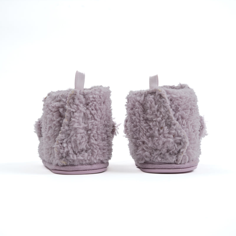 Hi-Hop | Baby's Plush Bootie Slippers - Lilac