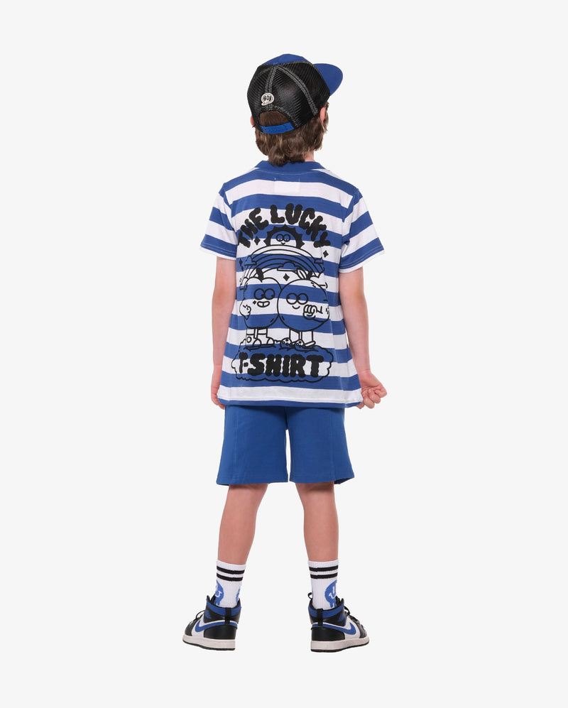 Band Of Boys | The Lucky T-Shirt Blue Stripe Tee