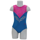 Gymnastics Leotard - SGY345-3 Spangle Child - Turquoise RRP $59.99