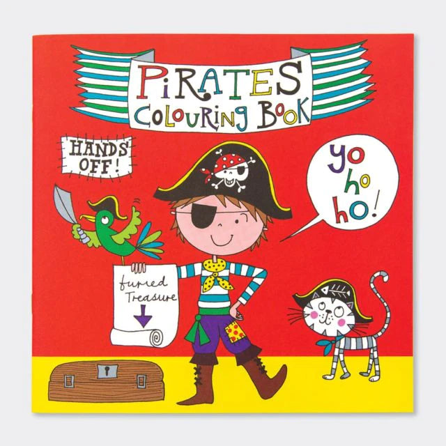 Rachel Ellen | Pirates Colouring Book