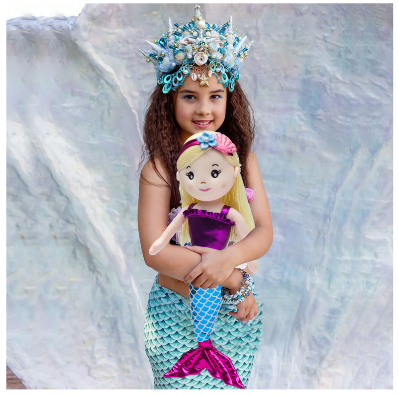 Marina Mermaid Doll with Gold Tail (Large 57cm)