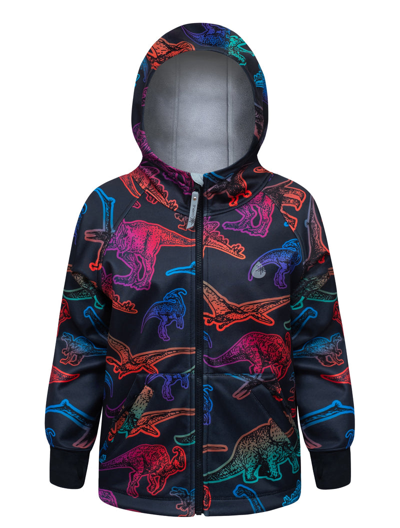 Therm | All-Weather Hoodie - Neon Dino