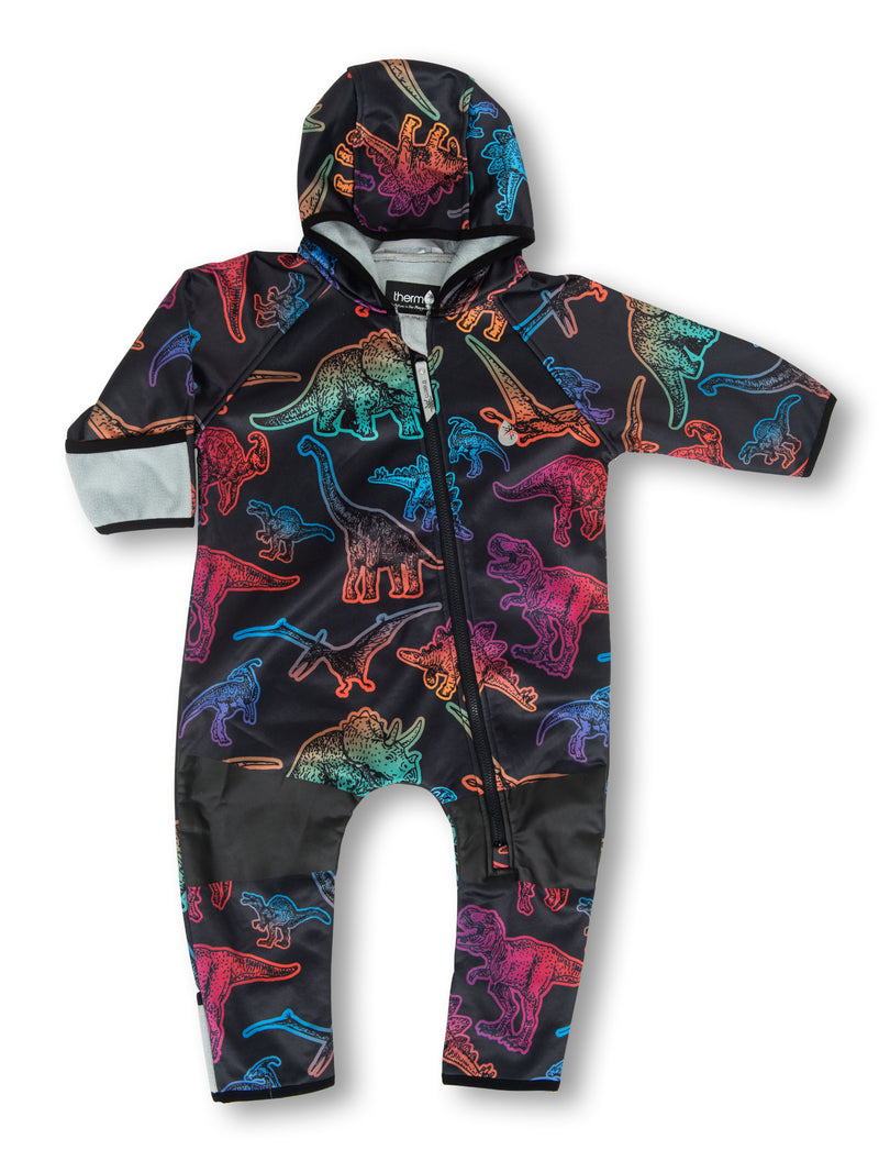 Therm | All-Weather Onesie - Neon Dino