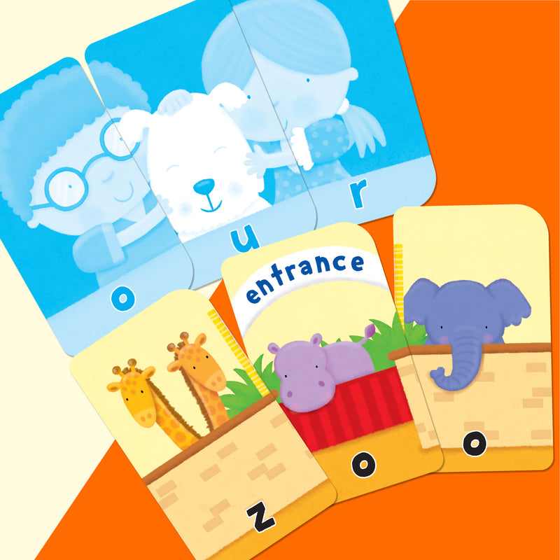 School Zone | Three-Letter Words Puzzle Cards 2