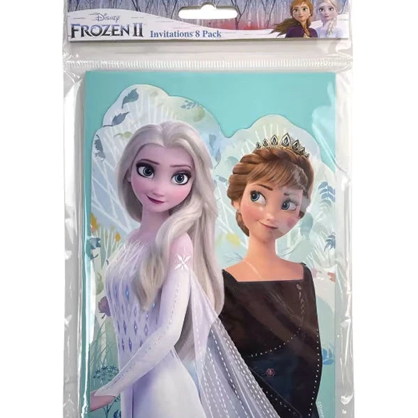 Disney Frozen II Invitations 8 Pack
