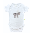 Imababywear | Short Sleeve Bodysuit - Colin The Cow