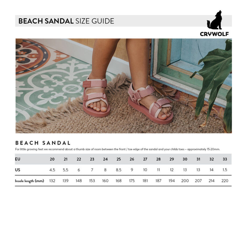 Crywolf | Beach Sandal-Tan