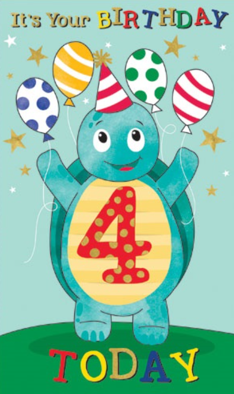 It's Your Birthday Today 4th - Turtle