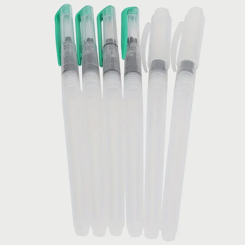 Refillable Water Brush Pen  Nylon Paint Brush Assorted  - Single