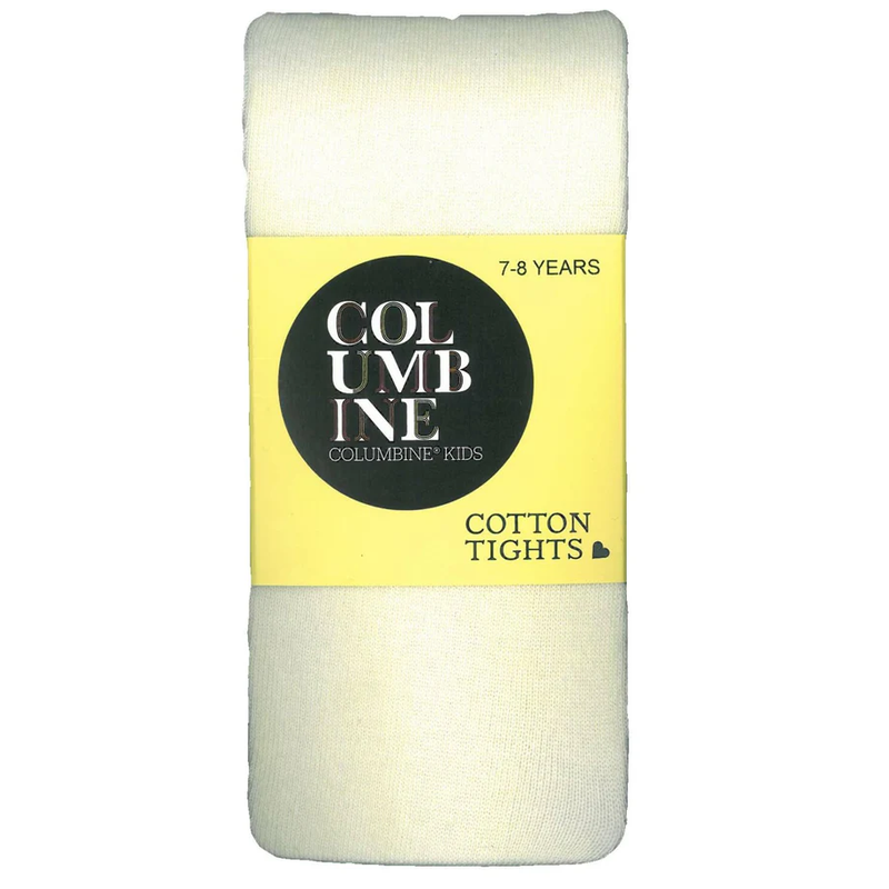 Columbine | Snow Cotton Tights