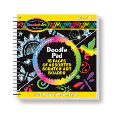Melissa & Doug Melissa & Doug Scratch Art Doodle Pad Book