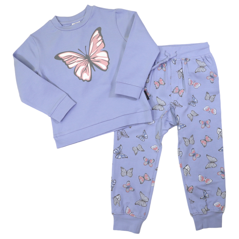 Korango Butterfly Pyjamas-Blue Heron