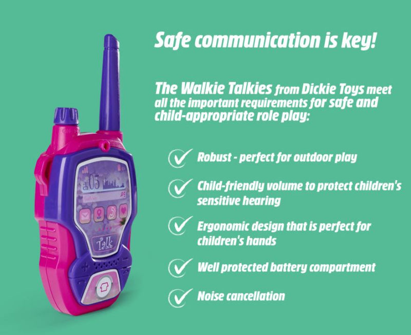 Dickie Toys | Walkie Talkie - Pink
