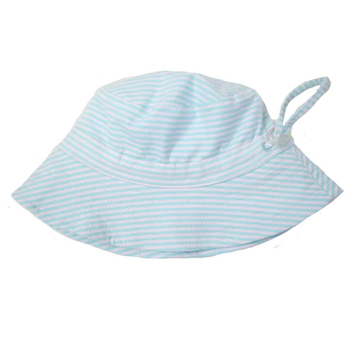 Korango | Victorian Government's Cotton Sun Hat - Mint Stripe