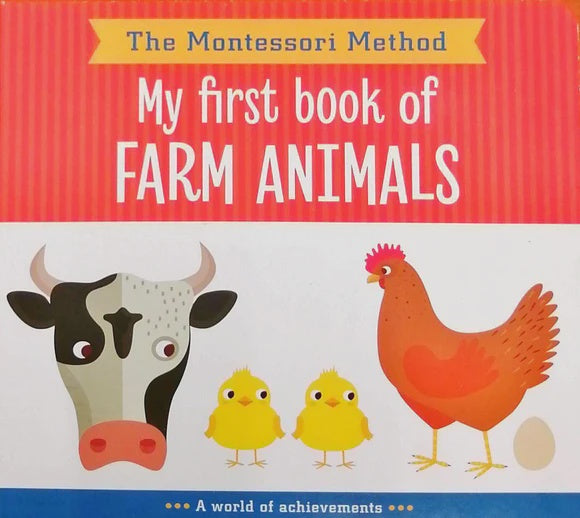 The Montessori Method: My First Book of Farm Animals