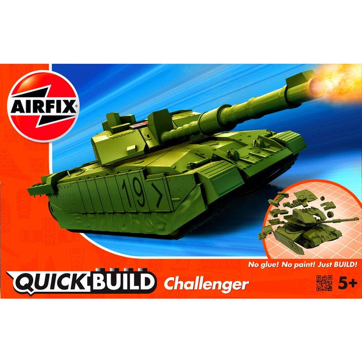 Airfix | Quickbuild Challenger Tank - Green